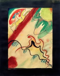 Design for the Cover of the Almanac Der Blaue Reiter